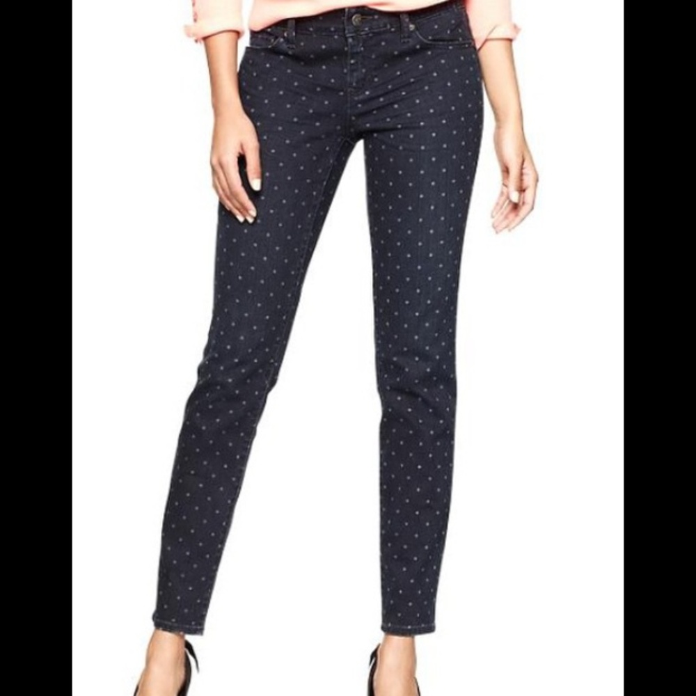 Gap polka dost  always skinny jeans